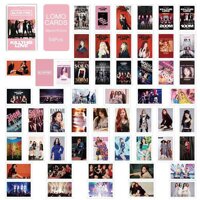 Yq Mới 54 Cái/bộ Kpop Blackpink Xung Quanh Cùng Đoạn Lomo Card Album Ảnh Thẻ