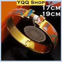 YQQ | Men CLIC HH Vòng Tay Nam Nữ Vàng Titan Lắc Tay 17 19cm