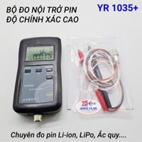 [YR 1035] Máy đo nội trở pin YR1035+ giao diện tiếng anh, độ chính xác cao