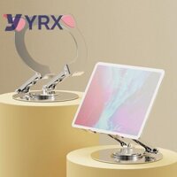 Yrx Có Thể Gập Lại Có Thể Điều Chỉnh Hoạt Hình Dễ Thương Tai Mèo Máy Tính Bảng Giá Đỡ Chân Đế Cho IPad Cho Samsung Tab Cho Văn Phòng Studios Nhà.