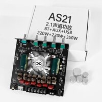 YS-AS21 mạch 2.1 Bộ khuếch đại công suất kỹ thuật số Bluetooth amply mini TPA3251 2.1 kênh loa siêu trầm 22  4.6  190 Ra