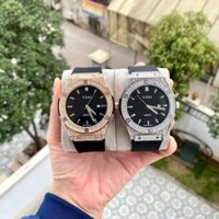 YSHI Đồng Hồ Nam nữ HUB601 Đính đá Dây silicon Khóa thông minh Sang trọng Cao cấp.