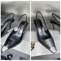 Ysl Phong Cách Nóng Bốn Phong Cách Để Lựa Chọn Từ Dép Vuông Nhỏ Đầu Kim Loại Dòng Giày Cao Gót Stiletto Gót 9 / 6cm Thời Trang Hợp Đồng Hàng Ngày Thoải Mái Cần Thiết Cho Làm Đẹp NHCI