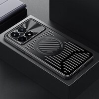 Ysn Tản Nhiệt Mặt Sau Kim Loại Dành Cho Xiaomi Redmi K70 Pro K70e Ốp Điện Thoại Chống Sốc Hút Từ Tính