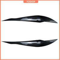 ⚡Ysp⚡2x F30 Vỏ Đèn Pha Mí Mắt Carbon Đen Lông Mày Dành Cho Xe BMW F30 Saloon 2012-2018
