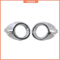 ⚡Ysp⚡Cặp ốp lưng mạ đèn sương mù che lỗ viền cho Ford Fiesta 09-12