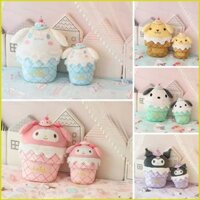 Yt1 Quế Kuromi Sang Trọng Gối Chăn 2 Trong 1 Đệm Búp Bê Nhồi Bông Đồ Chơi Giai Điệu Ngủ Gối Văn Phòng Chăn Học Sinh Kid