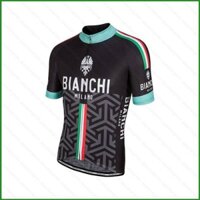 Yt3 Đội Bianchi Bộ Áo Đi Xe Đạp Gel Pad Yếm Quần Short Đi Xe Thể Thao Tay Ngắn Chống Tia UV Nhanh Khô Unisex Xe Đạp Phù Hợp Với
