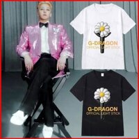 Yts G-DRAGON Mới Little Daisy light stick FANPLUSONE Cùng Phong Cách Áo Thun Tay Ngắn top tee MY3