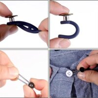 Yu 14 Gói Nút Quần Jean Có Thể Thu Vào Quần Co Giãn Thắt Lưng Nút