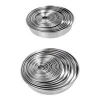 Yu 20 Miếng Dụng Cụ Cắt Cookie Bằng Thép Không Gỉ Máy Rửa Chén An Toàn Dễ Dàng Sử Dụng Sạch Sẽ