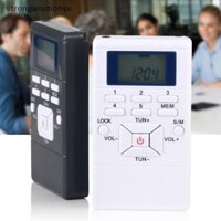 Yu Di Động Kỹ Thuật Số FM AM Radio Mini Pocket Walkman Thu Stereo w / Tai Nghe n