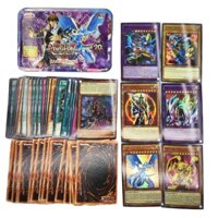 Yu-gi-oh Deck 158 KAIBA PACK3 Tiếng Anh Holographic Golden White Dragon Duel Game Collection Card có hộp thiếc