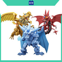 Yu-gi-oh Obelisk The Tormentor Slifer The Sky Dragon The Winged Dragon of Ra Khối xây dựng Khối mô hình Đồ chơi trẻ em Quà tặng
