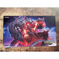 Yu-gi-oh Tù Nhân Công Chúa Ngọn Lửa Trái Cây Playmat TCG Pad YGO Thảm TCG Yugioh Mat-74