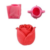 Yu Hoa Hồng Hình Thạch Khuôn Làm Đá Silicon Khuôn Trang Trí Bánh Tiện Ích Fondant Khuôn