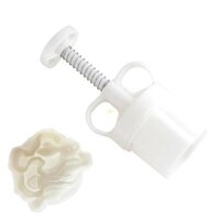 Yu Khuôn ép bánh trung thu truyền thống Trung Quốc có tem thỏ Dụng cụ nhà bếp