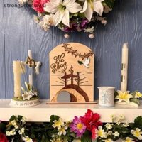 Yu Ông đang trỗi dậy Trang trí bằng gỗ Phục sinh Cảnh Phục sinh Lăng mộ trống Đồ trang trí bàn thờ Công giáo trong nhà Thánh giá Chúa Giêsu n
