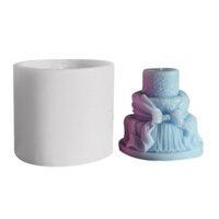 Yu Tự Làm Bánh Khuôn Silicon Xà Phòng Thạch Cao Khuôn Tráng Miệng Chocolate Fondant Khuôn Nướng Bánh