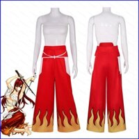 Yu3 FAIRY TAIL Erza Scarlet quần băng ngực đóng vai vải cosplay trang phục dự tiệc Halloween