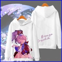 Yu3 Honkai Star Rail Bạc Sói Áo Khoác Anime Áo Unisex Dài Tay Top Cosplay 3D Chui Đầu Plus Kích Thước