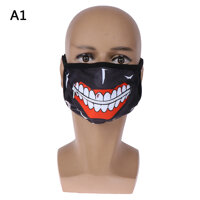 Kaneki Ken Face Masks Zipper Cycling Anti-Dust Anime Tokyo Ghoul Cosplay  Mask