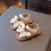 Yuanqi KIDS Dép Bé Gái Mùa Hè Hàn Quốc Giày Công Chúa Đế Mềm Giày Đi Biển Cho Bé