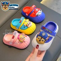 Yuanqi KIDS Dép trẻ em mùa hè dành cho bé trai và bé gái Baotou thoáng khí cho bé Crocs