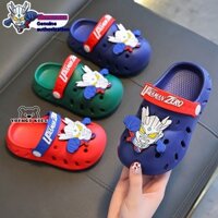 Yuanqi kids Ultraman Dép Trẻ Em Mùa Hè Cho Bé Trai Và Bé Gái Chống Trơn Trượt bun toe Thoáng Khí Đi Biển crocs Cho Trẻ Em