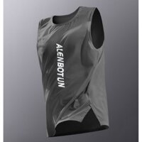 [Yuanz] Áo Vest Thể Thao Chạy Bộ Tập Thể Dục Quần Áo Nam Mùa Hè Mỏng Băng Lụa Bóng Rổ Nhanh Khô Quần Áo Áo Áo Thun Không Tay Top Thể Dục Áo Vest Nam