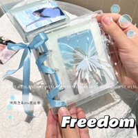 [Yuanz] Hộp đựng thẻ bướm ruy băng chính hãng ins Style Free Butterfly Series Thẻ ảnh Polaroid Lưu trữ Album ảnh Album ảnh