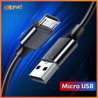 Yuci Micro USB 1M 1.5M 2M Sạc Dữ Liệu Dây Sạc Adapter Cho Samsung S7 Xiaomi Huawei Android điện Thoại Cáp MicroUSB 2020 Mới Nhất