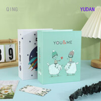Yudan 6 Inch Nhựa 100 Album Ảnh 4D Lớn 6 Inch Album Ảnh, Interstitial Dính Back Album Ảnh