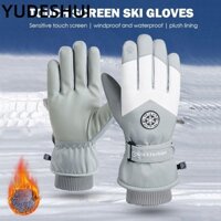 YUDESHUI Găng Tay Lái Xe Chống Trượt Bằng Lông Cừu Thời Trang Mùa Đông