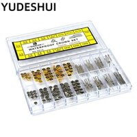 YUDESHUI hồ thép Crown Gold Phụ kiện đồng hồ thạch anh cơ khí Tay cầm đồng hồ có lỗ nhỏ