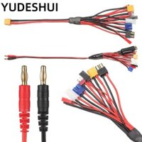 YUDESHUI vào 4.0mm / XT60 sang JST T Plug XT60 EC3 Futaba Tamiya Bộ chia bộ sạc Mini Bộ phận thay thế Dây cáp pin RC Lipo