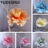 Yudhui Hoa Nhân Tạo Lớn, Hoa Dẫn Đường Vòm Hoa Mô Phỏng Ba Chiều, Đạo Cụ Chụp Ảnh Trang Trí Nhà Cửa Phụ Kiện DIY Hoa Mẫu Đơn Giả