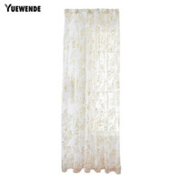 [Yue] Thiết kế lông vũ Drape Phòng khách Ban công Cửa sổ tuyn Voile Sheer Trang trí rèm