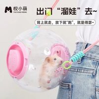 Yue Xiao Meng Tổ bóng chạy ngoài trời cho hamster với lồng cho hamster vàng, bộ sưu tập đồ dùng biệt thự lớn sang trọng giá rẻ [li