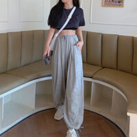 Yuewen Quần Legging Dày Nữ Sinh Viên Hàn Quốc Quần Legging Hip-Hop Slimer Nhìn Thể Thao Rộng @ -