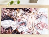 Yugioh Bàn Playmat Ash Blossom & Joyous Spring TCG CCG Trading Card Game Miếng Lót Chuột Chơi Game Thảm