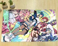 Yugioh Evil Twins Ki-sikil & Lil-la Play Mat TCG CCG Board Game Mat Trading Card Game Playmat Miếng lót chuột cao su tùy chỉnh