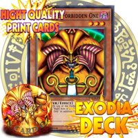 Yugioh Exodia Deck Verison 2021 [Bài in Cao Cấp Cán Màng 2 Mặt] Việt Nam
