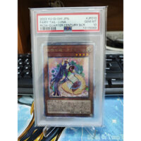 [Yugioh Funny Shop] 1 lá PSA RC04-JP010 Fairy Tail - Quarter Century Secret Rare - PSA10