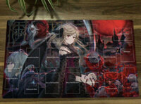 Yugioh Playmat Ma Cà Rồng Fraulein CCG TCG Thảm Giao Dịch Thẻ Trò Chơi Thảm Lót