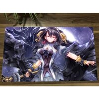 Yugioh Saros Eresh Kurnugias TCG Thảm Anime Girl Trading Card Game Thảm Tùy Chỉnh CCG Playmat Miếng Lót Chuột Để Bàn 60x35cm Túi Miễn Phí