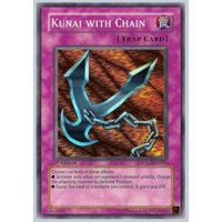 Yugioh - Thẻ bài Kunai with Chain - TDGS-EN098 - Super Rare 1st Edition