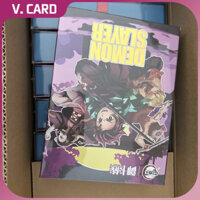 Yukazu Demon Slayer Thẻ Wisteria Hoa Quỷ Sát Thủ Đậu Bộ Sưu Tập Bướm Hàng Hóa Anime Thẻ 13 Gói