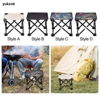 Yuksok Ghế Gấp Ghế ngả Ghế Ottoman Nhỏ Gọn Di Động Cắm Trại Phân Cho Phòng Chờ Đi Bộ Đường Dài Dã Ngoại Du Lịch