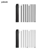 Yuksok Lều Bạt Cực Lều Tán Cực Hỗ Trợ Thanh Có Túi Bảo Quản Bạt Lều Cắm Trại Dã Ngoại Ba Lô Nhà Sân Sau